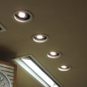 店内蛍光灯交換 LEDランプ、器具取付工事